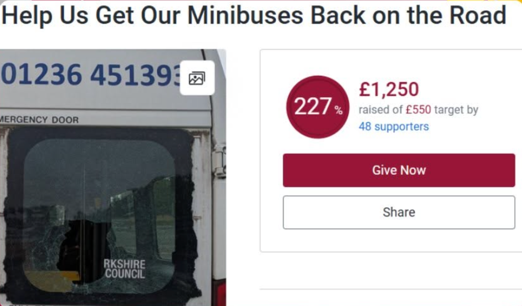 Help us get our minibus back on the road!